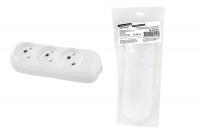 Колодка 3 гнезда 10А TDM народная SQ1806-0416