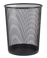 Корзина для мусора 17,7 л. круглое "Рыжий кот" металл