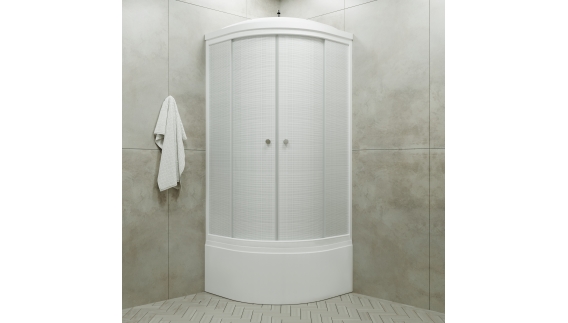 Душевая кабина 90*90 см глубокий поддон "Тритон" Лён Душевая кабина 90*90 см глубокий поддон "Тритон" Лён