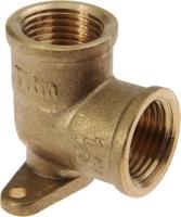 Угол латунный Ф1/2  г/г с креплением