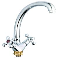 Смеситель для кухни G-lauf QTZ4-B856 двухручковый