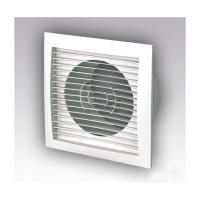 Решетка вентиляционная 17*17 с фланцем Ф125 Эра 1717РС12,5Ф