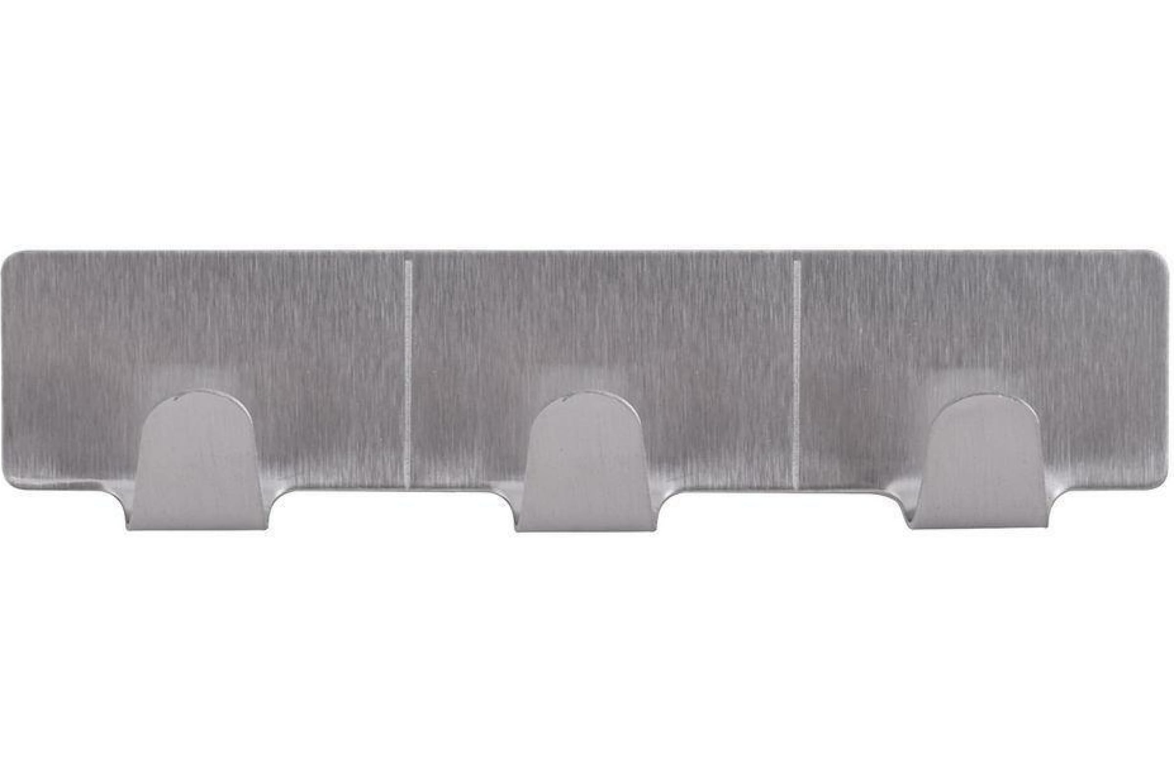 Крючки на планке 3 шт. самоклеющиеся МУЛЬТИДОМ 27-96