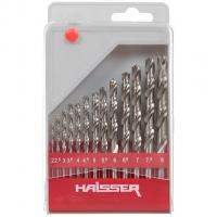 Набор сверел по металлу Ф2-8  HAISSER 13шт