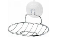 Мыльница на присоске "Рыжий кот" овальная