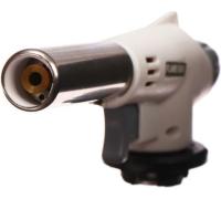 Газовая горелка с пьезорозжигом белая MK GR-017