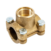 Седелка латунная 1 выход на 3/4 ВР