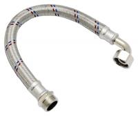 Подводка для насосной станции угловая 1г х 1ш 370мм LEO 60-1A