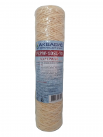 Картридж АКВАБИО FEPW-10SL-5мкм из катионового волокна и пп нити