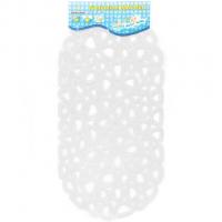 Коврик для ванной 65*35 камень белый  