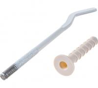 Кронштейн для крепления радиатора 7х180 с дюбелем