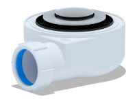 Сифон для душевого поддона 1 1/2*50 АниПласт Е450CL клик-кляк низкий