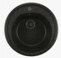 Мойка врезная V1 ГРАНД матовая круглая 500*500 глуб 205мм