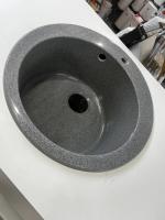 Мойка врезная V1 СТАРК матовая круглая 500*500 глуб 205мм