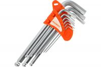 Ключи шестигранные набор PATRIOT 1.5-10 с шаром