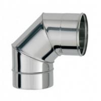 КОЛЕНО угол 90 Ф110 нерж.
