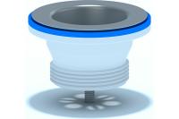 Выпуск 1 1/2 АниПласт М100 с нержавеющей решеткой 