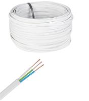 Провод ПУГНП (ПУГСП) 3*2,5 многожильный белый ТУ