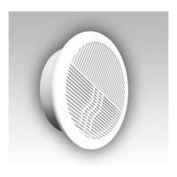 Решетка вентиляционная круглая Ф145/100 с фланцем Эра 10РКФ