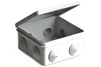 Распределительная коробка 65*50 мм 4 входа TDM квадратная 1401-0511