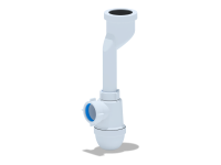 Сифон для писсуара АниПласт U0100 с выходом 40-50