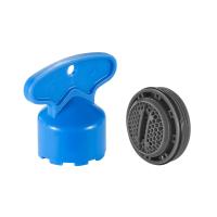 Аэратор наружная резьба G-lauf UCK-2223 пластмассовый с ключем