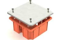 Распределительная коробка 92*92*40 скрытого монтажа 