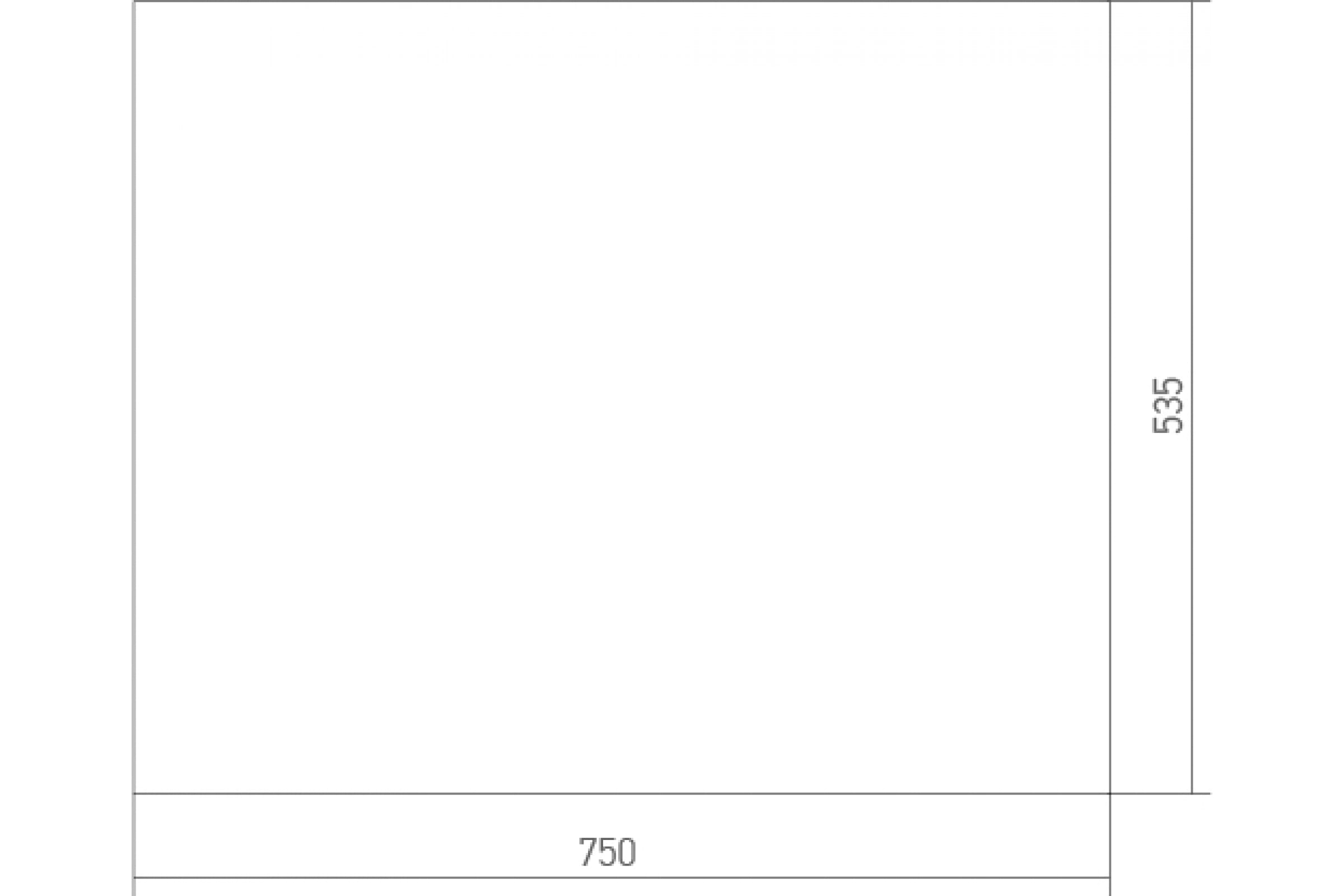 Зеркало 750*535 (ШВ) MIXLINE ГЕЛИОС с подсветкой