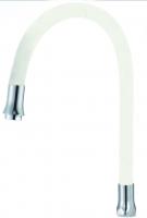 Излив гибкий для кухонного смесителя РМС S134 W белый