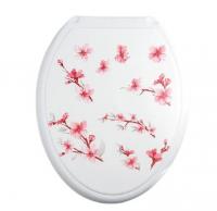 Сиденье для унитаза декор "САКУРА"