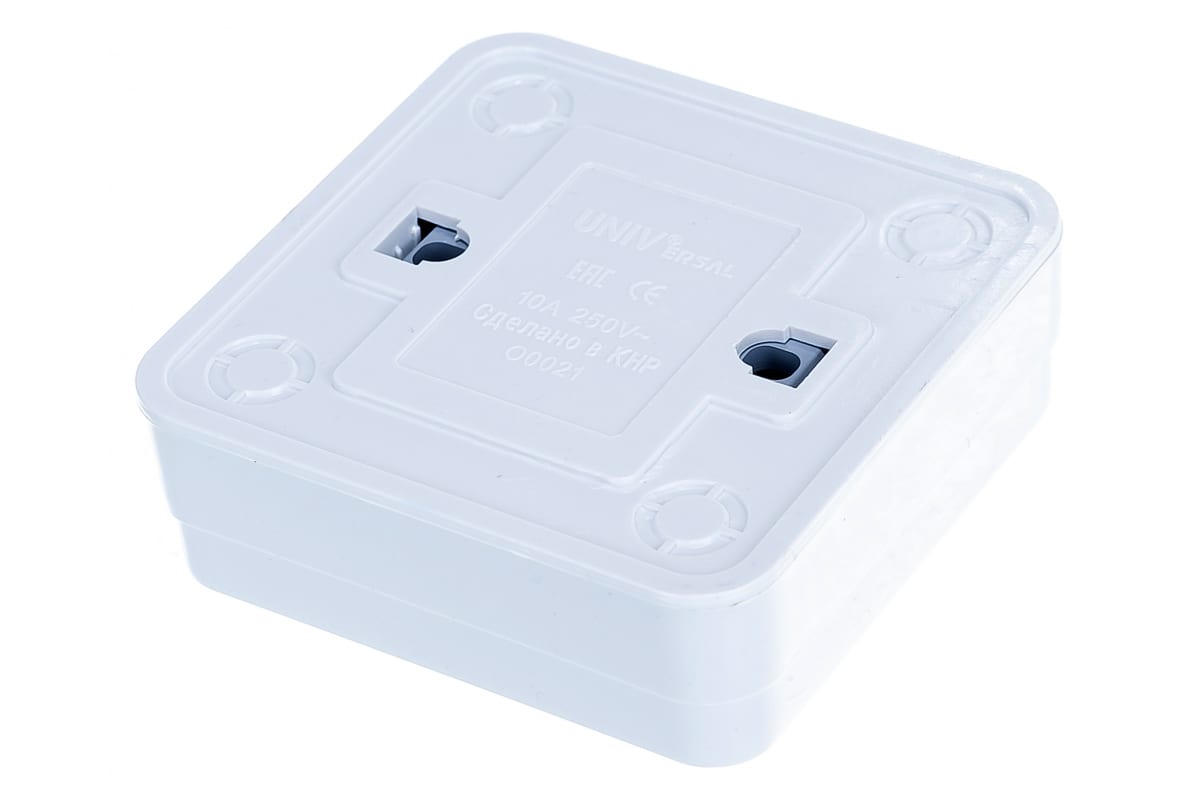 Выключатель накладной одинарный UNIVersal Олимп О0021