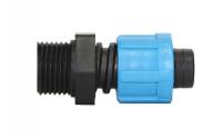 Фитинг стартовый для капельной ленты с резьбой 3/4 НР