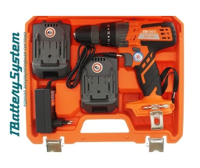 Дрель-шуруповерт аккумуляторная СОЮЗ 20В ДШС-20КУ