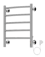 Полотенцесушитель электрический TERMINUS КЛАССИК П6 450*650 встроенный диммер