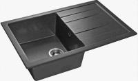 Мойка врезная V14 СТАРК матовый прямоуголная с крылом 770*500 глуб 185мм