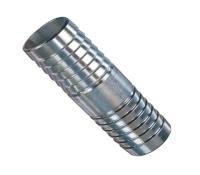 Штуцер стальной оцинкованный Ф32 двухсторонний