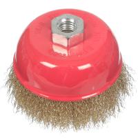 Щетка металлическая для УШМ чашка Ф65 BARTEX