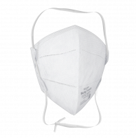 Респиратор складной с клапаном черный