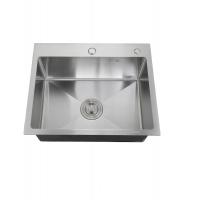 Мойка врезная РМС 60*50*20 MR-6050 нержавейка (мойка+корзина раздвижная+дозатор врезной)