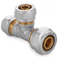 Тройник переходной 20ц*16ц*16ц для металлопластика