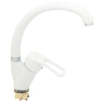 Смеситель для кухни Solone KAK4-A181KW белый мрамор 