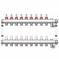 Коллекторная группа "1" STI 9 вых c расходомерами и воздухоотводчиками