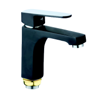 Смеситель для умывальника Rainsberg R0201F-1 чёрный