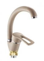 Смеситель для кухни LEMEN LB-91477М бежевый Смеситель для кухни LEMEN LB-91477М бежевый