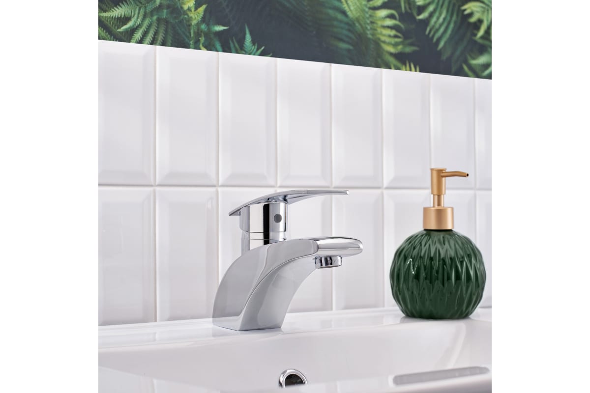 Смеситель для умывальника BOOU В8213-1 латунь