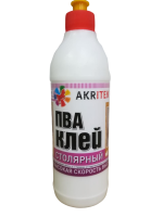 Клей ПВА столярный AKRITEK 0.25 кг