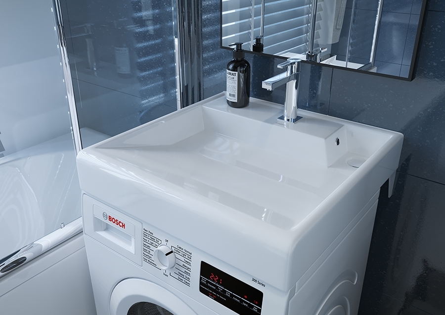 Умывальник над стиральной машинкой ПРЕСТИЖ 600