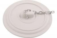 Пробка для ванной с цепочкой Мультидом Ф38-55 мм Н34-12