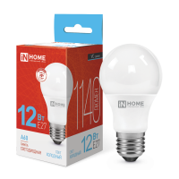 Лампочка светодиодная IN HOME Е27 12Вт