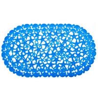 Коврик для ванной 68*38 МОРСКИЕ ЗВЕЗДЫ голубой